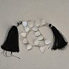 Natural Rainbow Moonstone Carved Beads Strands GG-CBA0C95-E10-3