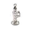 Brass Pendants KK-CBA0C2F-10P-1