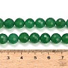 Natural Green Chalcedony Beads Strands GG-NH0004-E01-4