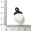 Christmas Handmade Lampwork Pendants LAMP-L081-01D-3
