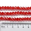 Baking Painted Imitation Jade Glass Bead Strands DGLA-A034-J8MM-A32-5