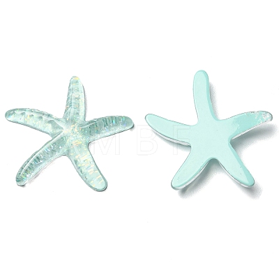 Translucent Resin Sea Animal Cabochons LS-RESI-B016-01F-1
