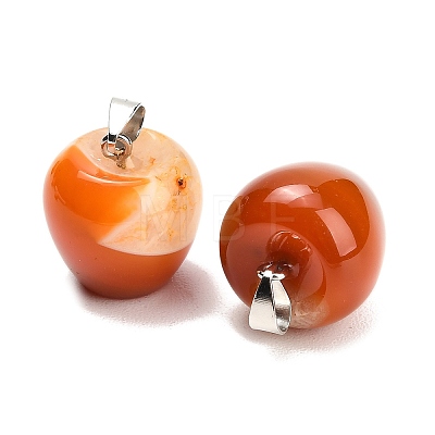 Teachers' Day Natural Agate Pendants GG-K002-14F-1
