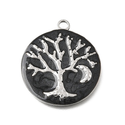 304 Stainless Steel Pendants STAS-N108-111P-1