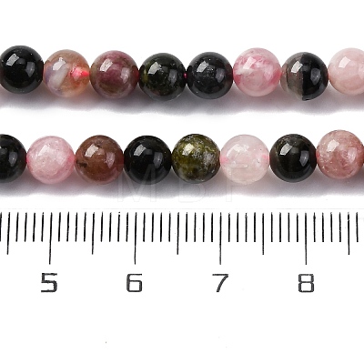 Natural Tourmaline Beads Strands G-L608-B01-01-1