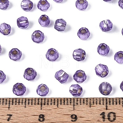 Silver Lined Glass Seed Beads SEED-T007-18A-09-1