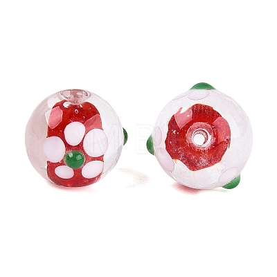 Handmade Bumpy Lampwork Beads LAMP-N042-21A-06-1
