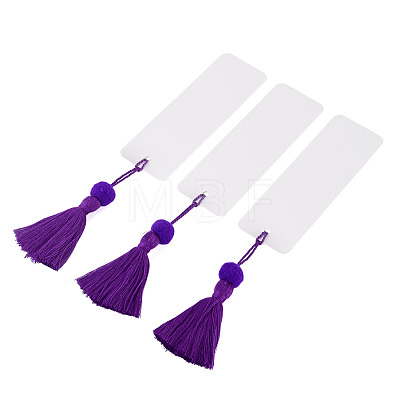 6Pcs Blank Kraft Paper Bookmark AJEW-TADJ0001-31E-1