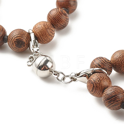 Buddhist Necklace NJEW-JN03847-1