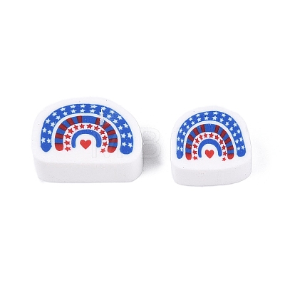 Handmade Polymer Clay Beads CLAY-Q253-09A-1