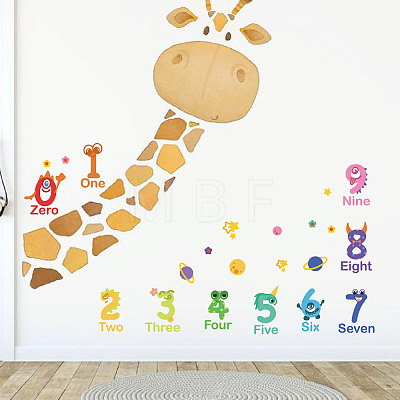 8 Sheets 8 Styles PVC Waterproof Wall Stickers DIY-WH0345-090-1