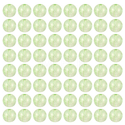 80Pcs Handmade Transparent Lampwork Beads FIND-TAD0001-04E-1