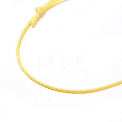 Eco-Friendly Korean Waxed Polyester Cord Bracelet Making BJEW-JB04256-07-1