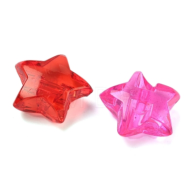 Transparent Acrylic Beads OACR-Z037-08-1