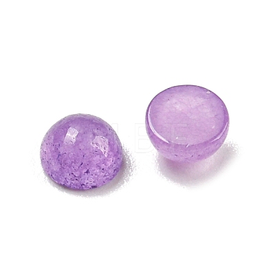 Natural White Jade Dyed Cabochons G-H309-03-16-1