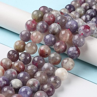 Natural Cherry Blossom Tourmaline Beads Strands G-Q1001-A04-03-1