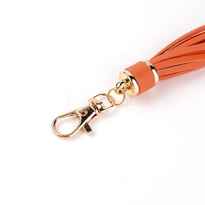 PU Leather Tassel Pendants FIND-WH0075-19E-1