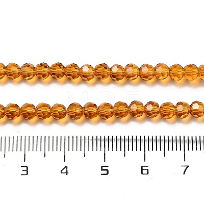 Transparent Glass Beads Strands EGLA-A035-T4mm-D04-1