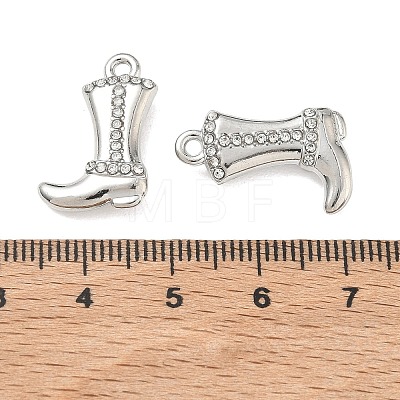 Alloy Crystal Rhinestone Pendants FIND-D044-17P-1