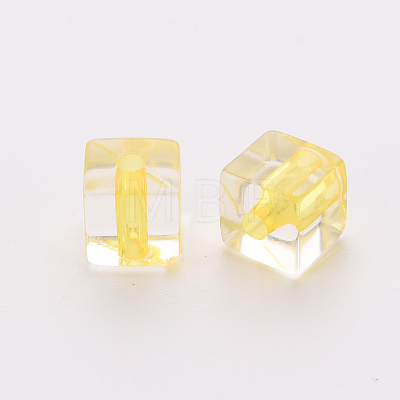 Transparent Acrylic Beads TACR-S154-12A-81-1