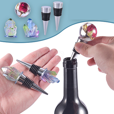 DIY Wine Bottle Stopper Silicone Molds SIMO-PW0001-133F-1