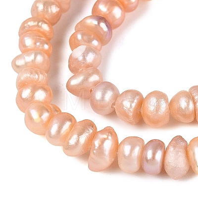 Natural Cultured Freshwater Pearl Beads Strand PEAR-N015-04C-01B-1
