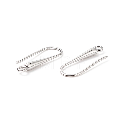 Eco-Friendly Brass Earring Hooks X-KK-M157-03P-NR-1