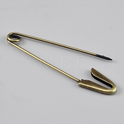 Zinc Alloy Big Safety Pins FIND-WH0365-259D-AB-1