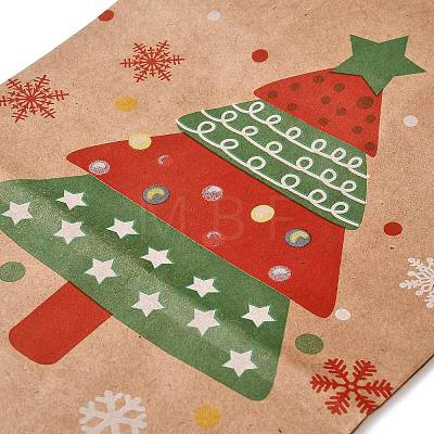Christmas Theme Rectangle Paper Bags CARB-F011-01B-1