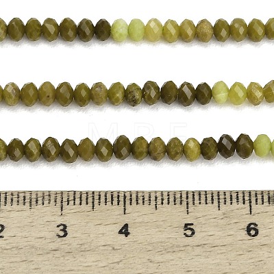 Gradient Color Natural Yellow Green Opal Beads Strands GG-CBA9722-B01-01-1