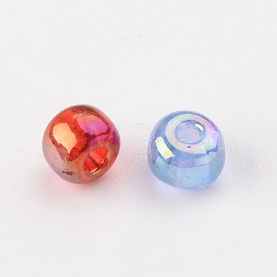 Round Glass Seed Beads SEED-A007-4mm-1