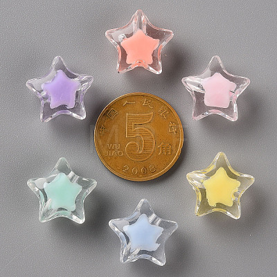 Transparent Acrylic Beads LS-X-TACR-S152-02A-1