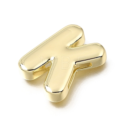 Brass Slide Charms KK-Z163-01G-K-1