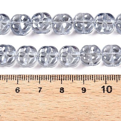 Electroplate Glass Beads Strands EGLA-T021-06I-1