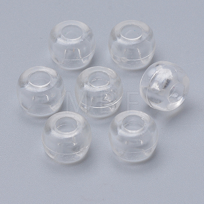 Transparent Plastic Beads MACR-S272-19D-1