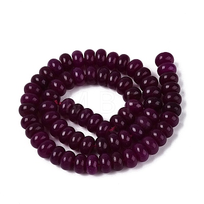 Natural White Jade Beads Strands G-Q613-01F-23-1
