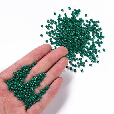 Baking Paint Glass Seed Beads SEED-S002-K26-1