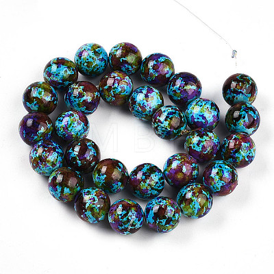 Synthetic Turquoise Beads Strands TURQ-T004-08A-05-1