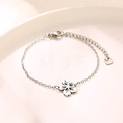304 Stainless Steel Link Bracelets WG91709-10-1