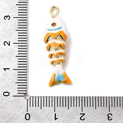 Rack Plating Brass Pendants KK-A268-05G-B01-1