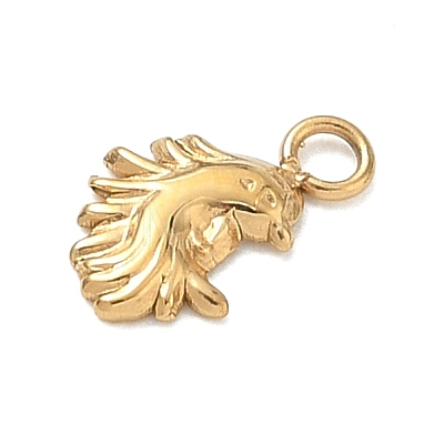 304 Stainless Steel Charms SA-CBAF41E-01B-G-1