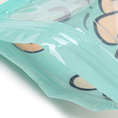Square Plastic Packaging Zip Lock Bags OPP-K001-06C-1