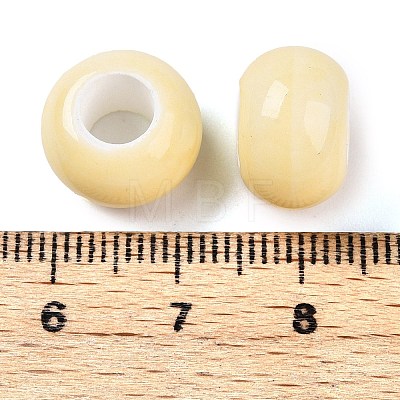 Handmade Porcelain Beads PORC-Q219-13x9-F25-1