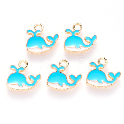 Alloy Enamel Charms ENAM-S121-073-1