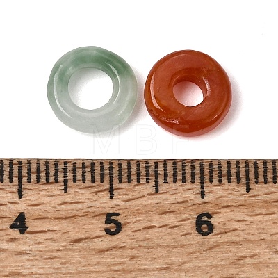 Natural Myanmar Jade Dyed Linking Rings G-Z162-12-1