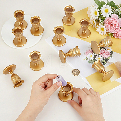 12Pcs Resin Candle Holder AJEW-GO0005-74-1