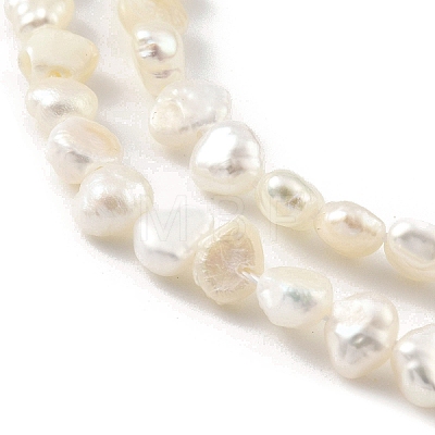 Natural Cultured Freshwater Pearl Beads Strands PEAR-A006-02B-1