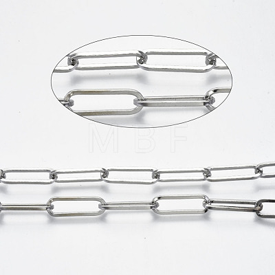Unwelded Iron Paperclip Chains CH-S125-12A-02-1