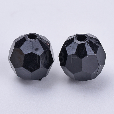 Acrylic Beads X-TACR-Q257-10mm-V72-1