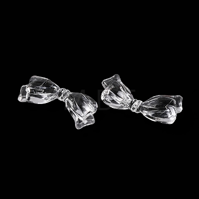 Transparent Acrylic Beads X-OACR-M011-16-1